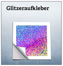 Glitzeraufkleber